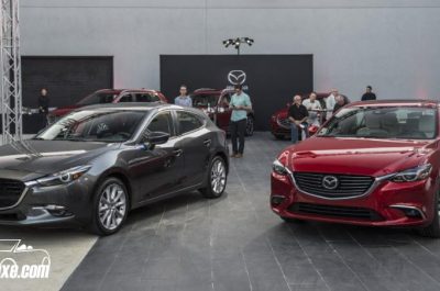 Giá xe Mazda 3 2017 từ 540 triệu VNĐ với 2 phiên bản sedan và hatchback