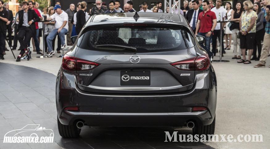 Giá xe Mazda 3 2017 từ 540 triệu VNĐ với 2 phiên bản sedan và hatchback 5