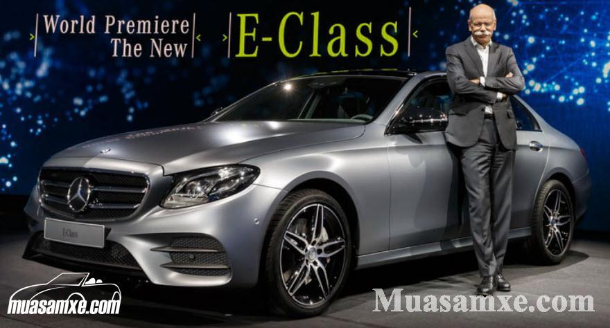 Mercedes E250 2017 giá bao nhiêu tại Việt Nam? Đánh giá thiết kế & thông số kỹ thuật 1