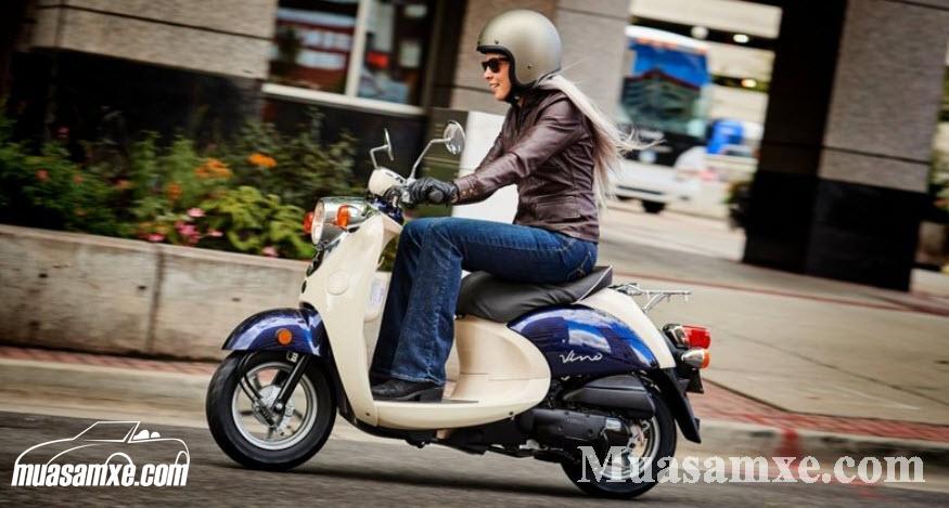 Xe tay ga 50 phân khối Yamaha Vino 2021 dùng động cơ Honda
