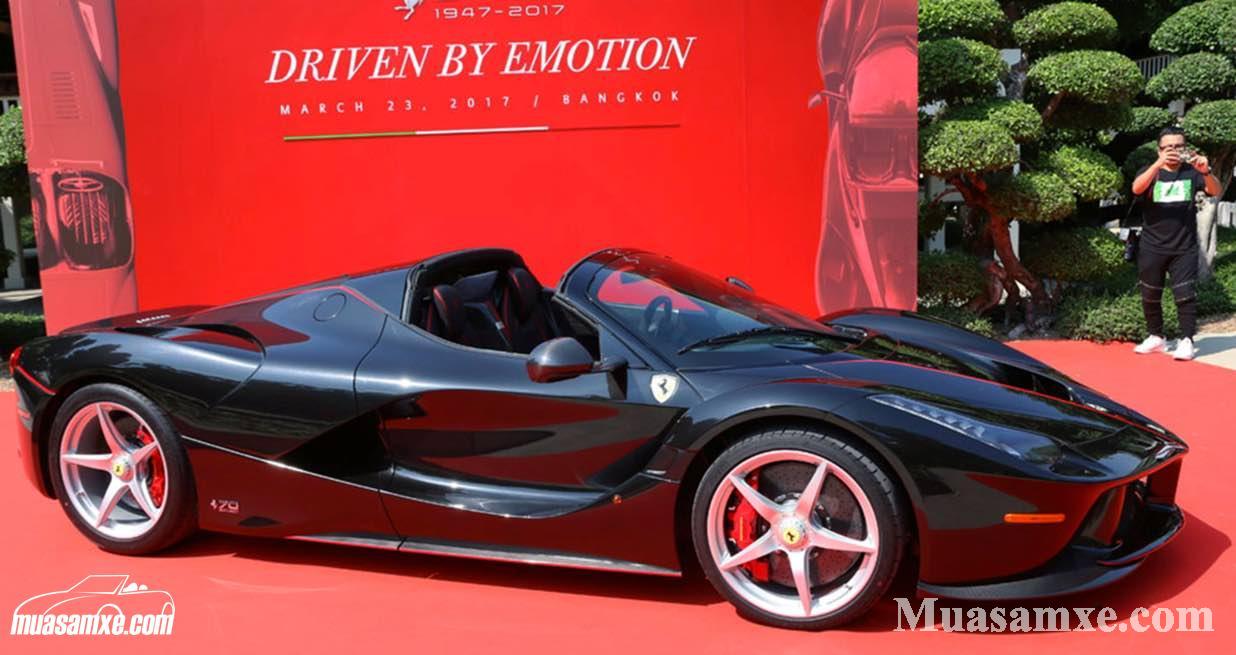 Siêu xe Ferrari LaFerrari Aperta 70 giá 5,768 triệu USD chính thức ra mắt