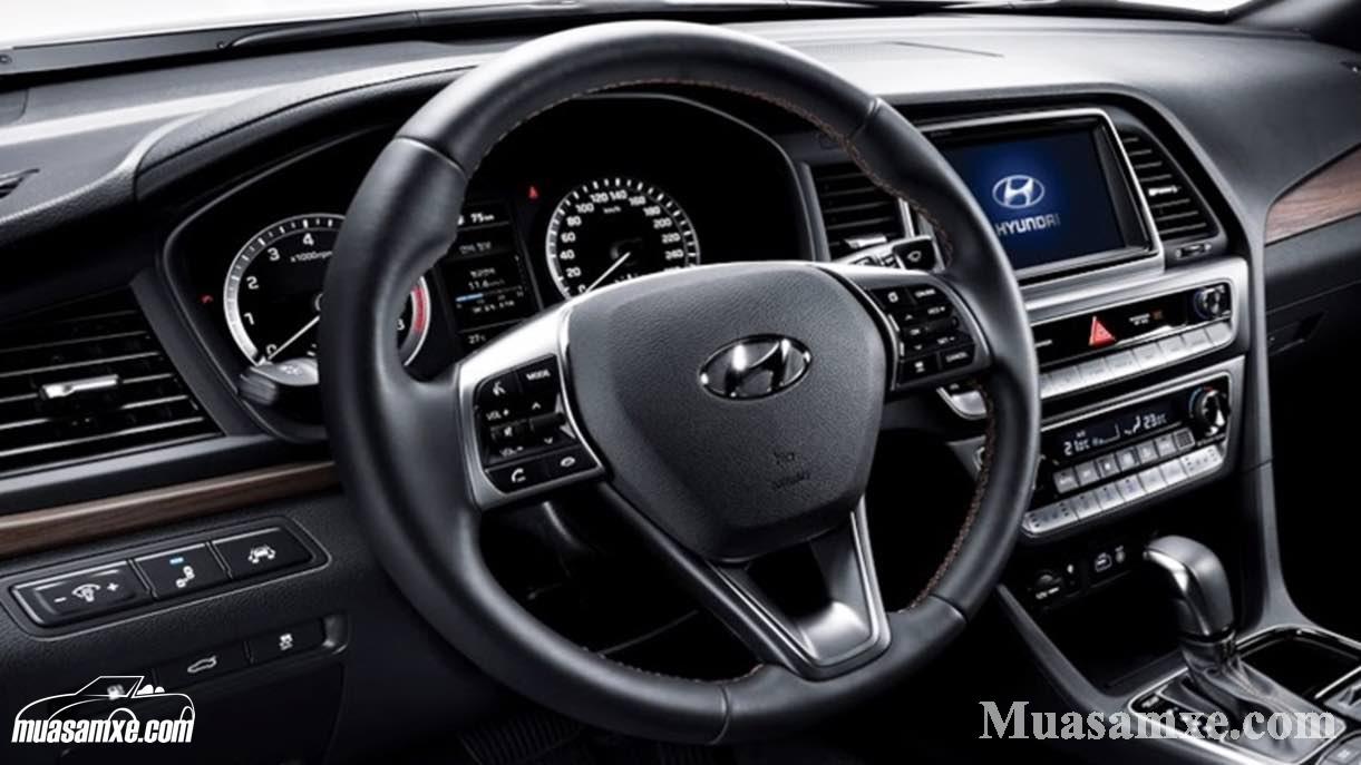 Đánh giá nội thất Hyundai Sonara 2018