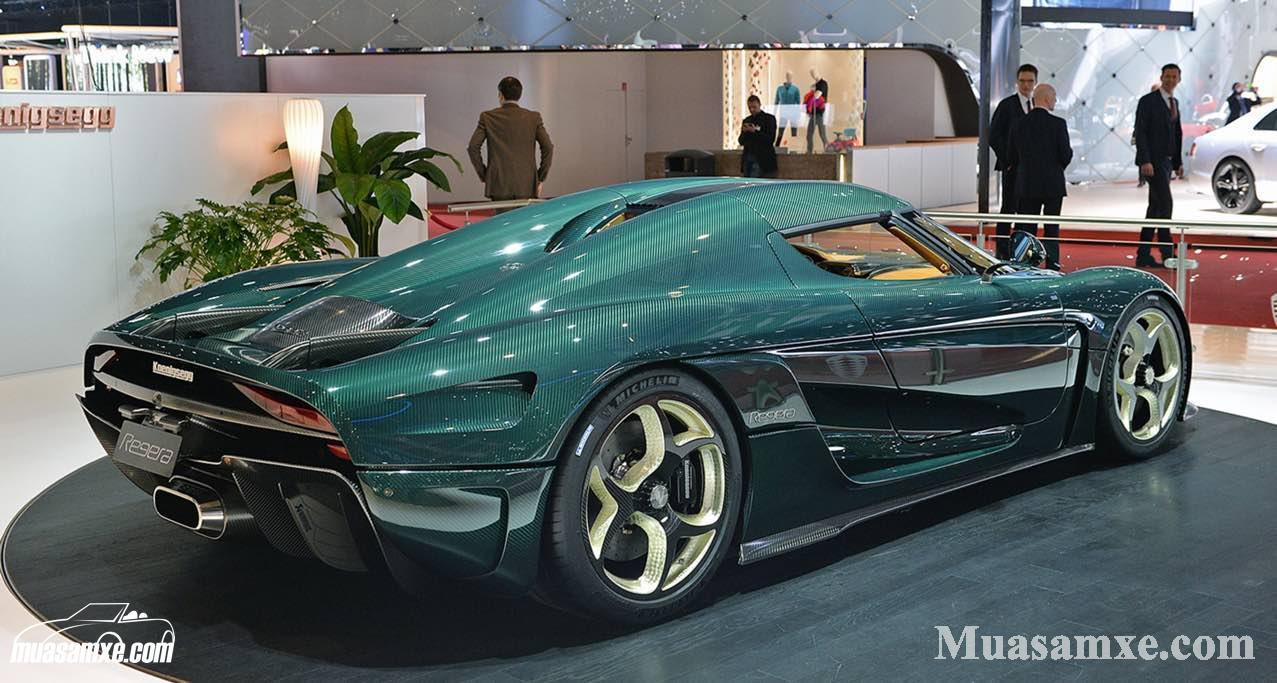 Siêu xe Koenigsegg Regera tăng tốc từ 0 lên 100 Km/h chỉ mất 2,8 giây