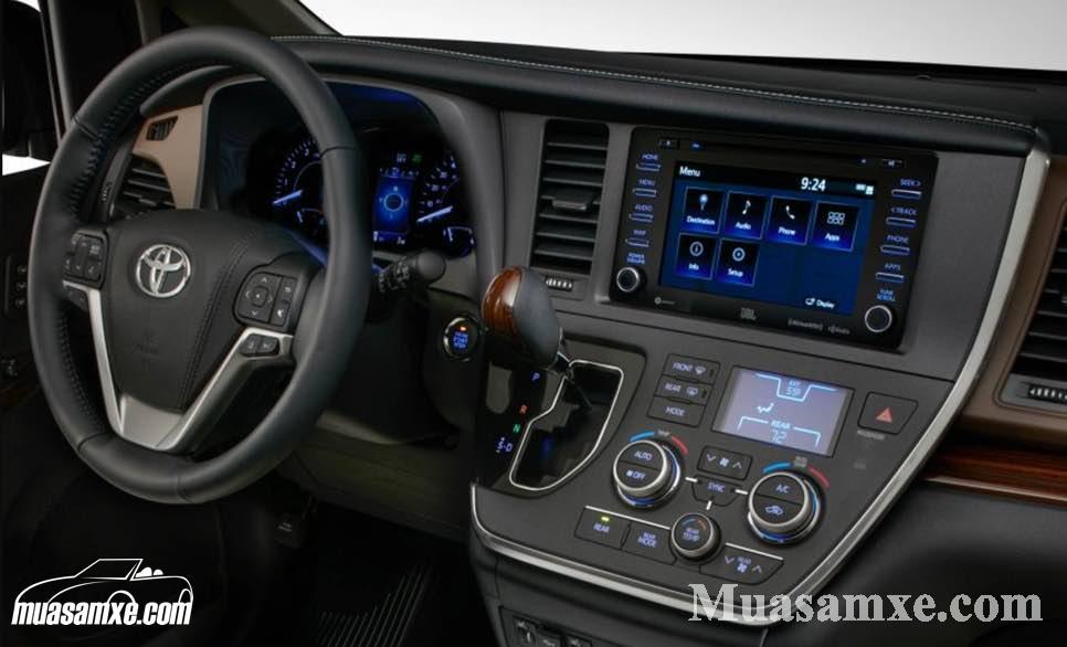Đánh giá ưu nhược điểm xe Toyota Sienna 2018 kèm giá bán và hình ảnh nội ngoại thất
