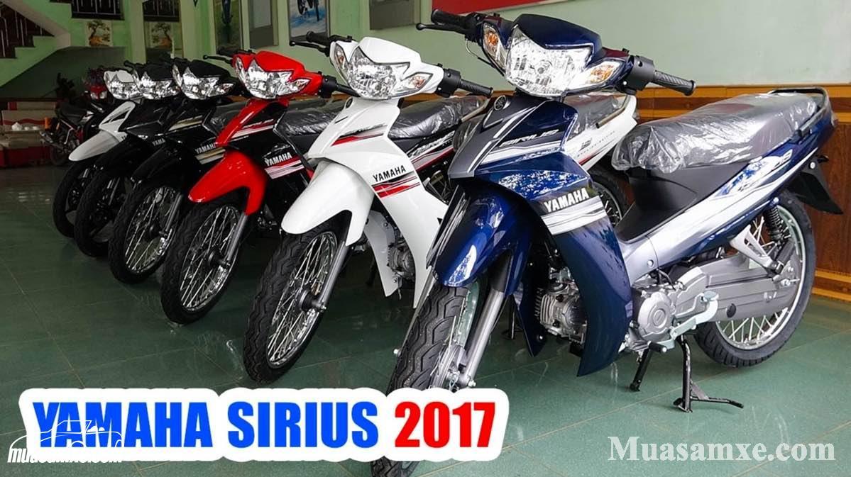 20 triệu mua xe gì? Top xe máy tầm 20 triệu có doanh số tốt nhất 2017: Yamaha Sirius 2017
