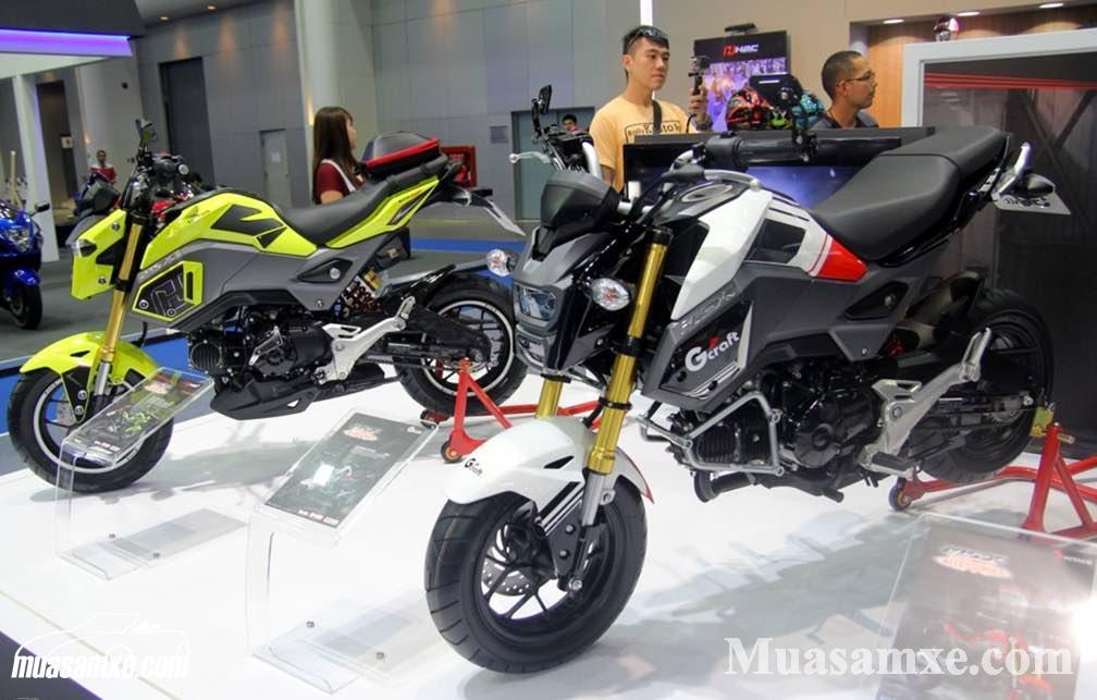 Giá xe Honda MSX 2017 125cc tại Việt Nam