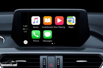 Mazda Connect sẽ được kết nối với Android Auto hoặc Apple Car Play