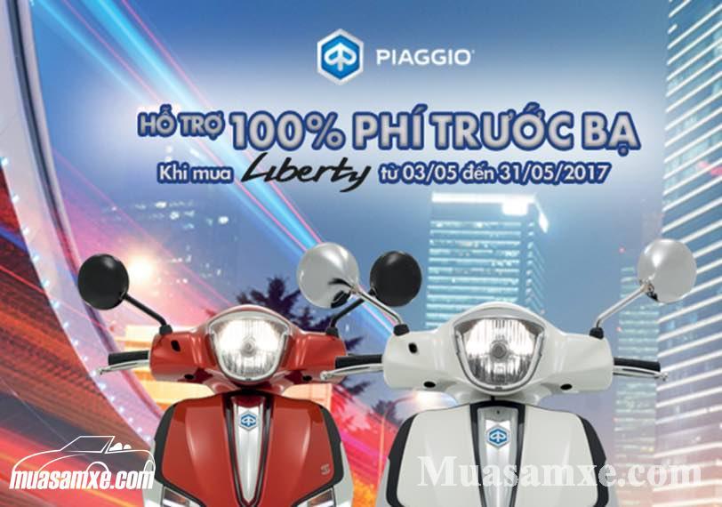 Piaggio Liberty 2017 giá bao nhiêu? Bảng giá xe Piaggio 2017 mới nhất hôm nay