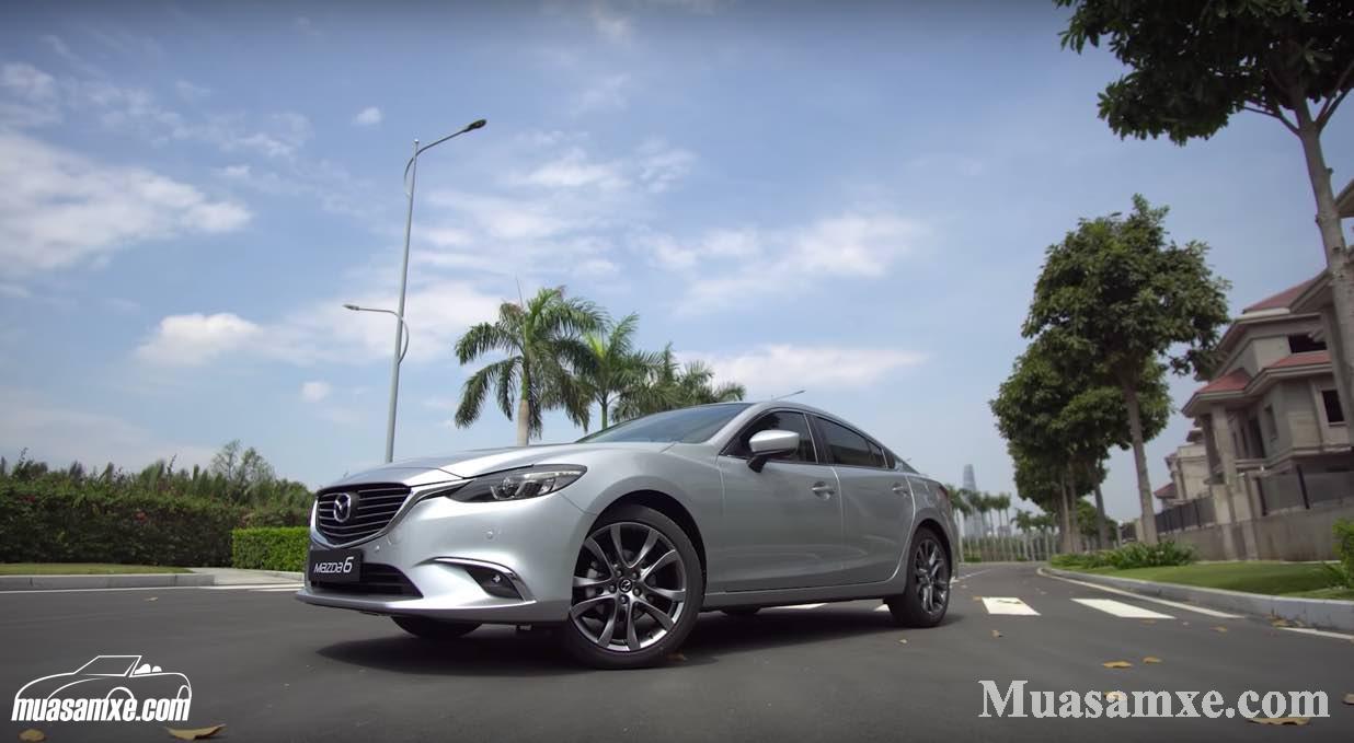 Đánh giá xe Mazda 6 2017 bản 2.0 tiêu chuẩn, 2.0 Premium và 2.5 Premium