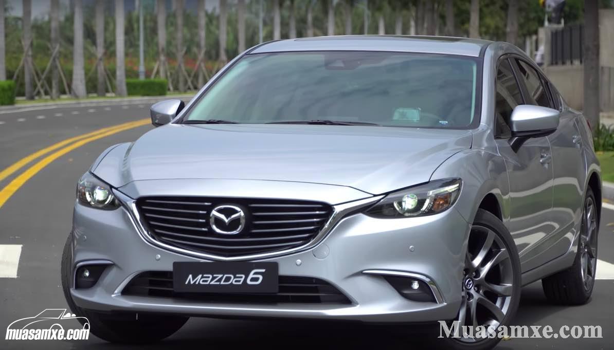 Đánh giá xe Mazda 6 2017 bản 2.0 tiêu chuẩn, 2.0 Premium và 2.5 Premium
