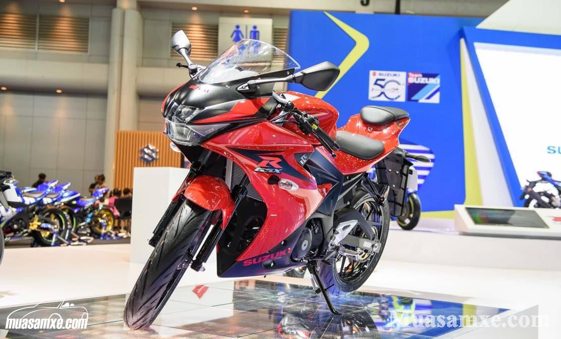 Cận cảnh xe côn tay Suzuki GSX-R150 2017 giá 55 triệu chuẩn bị về VN