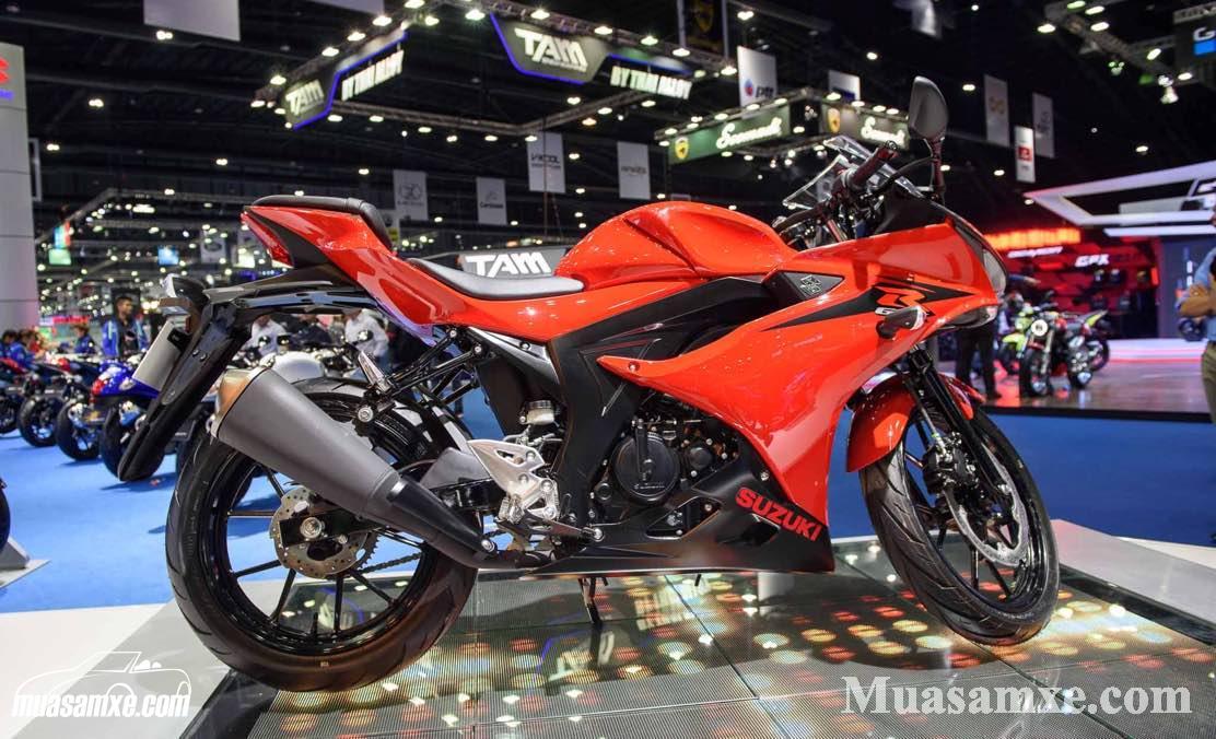 Cận cảnh xe côn tay Suzuki GSX-R150 2017 giá 55 triệu chuẩn bị về VN