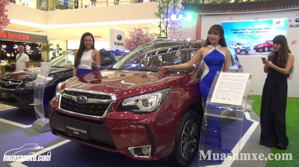 Subaru Forester 2017 và Subaru Outback 2017 ra mắt tại Việt Nam