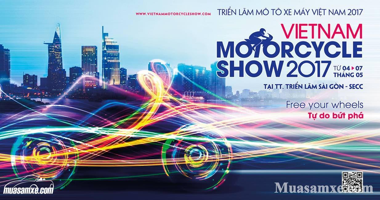 Vietnam Motorcycle Show 2017 chuẩn bị khai mạc tại TP HCM