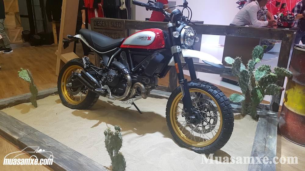 Xe địa hình Ducati Scrambler Desert Sled giá 429 triệu tại Việt Nam