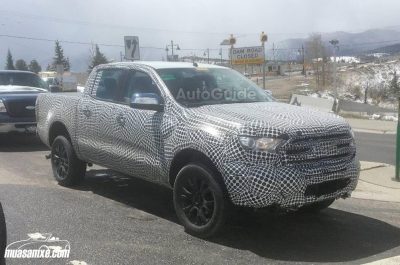 Ford Ranger 2019 lộ ảnh trên đường chạy thử trước thời điểm ra mắt