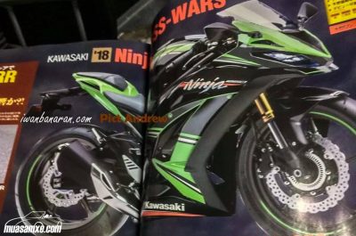 Kawasaki Ninja 300 2018 sẽ ra mắt vào cuối năm nay