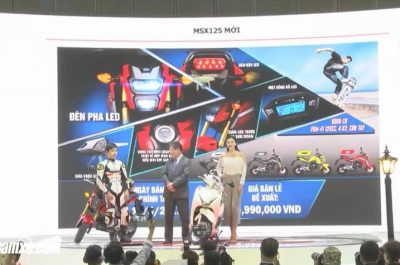 Triển lãm Môtô xe máy Việt Nam VMCS 2017 chính thức diễn ra