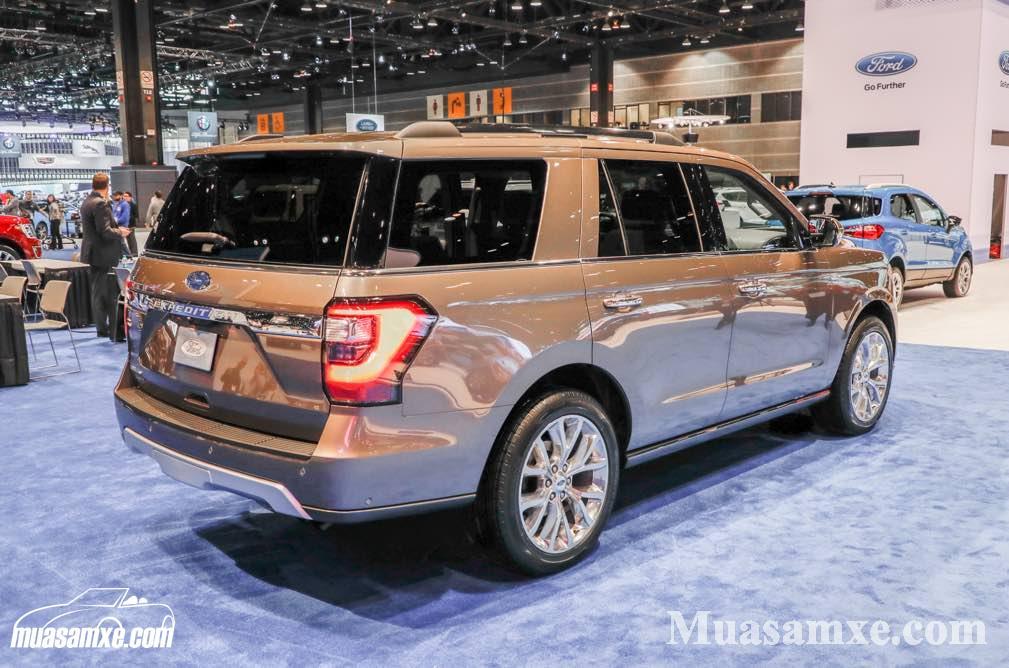 Siêu SUV Ford Expedition 2018 chốt giá gần 53 ngàn USD tại Mỹ
