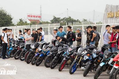 Hơn 100 xe Suzuki Raider hội tụ tại Hà Nội trong ngày offline