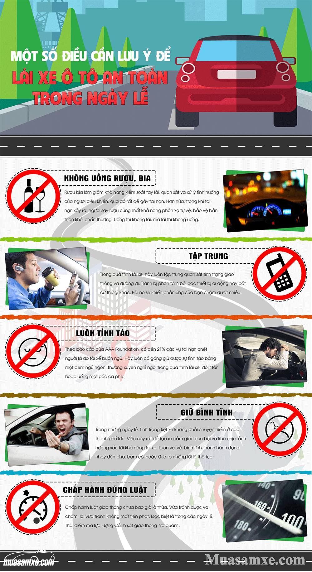 5 kinh nghiệm lái xe an toàn trong ngày lễ ai cũng nên ghi nhớ!