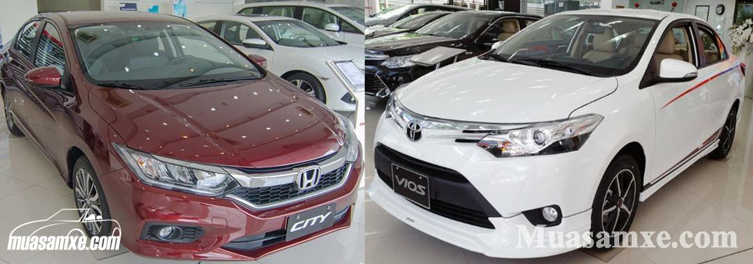 So sánh Toyota Vios 2017 và Honda City 2017, nên mua xe nào? 1