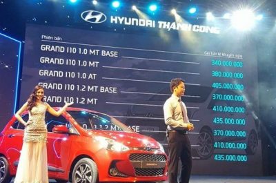 Hyundai Grand i10 2017 giá bao nhiêu? Đánh giá nội ngoại thất & động cơ vận hành
