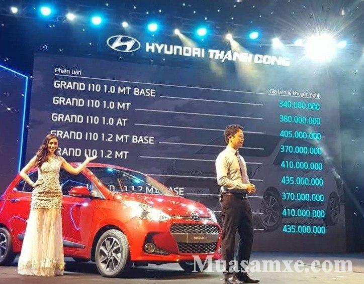 Hyundai Grand i10 2017 giá bao nhiêu? Đánh giá nội ngoại thất & động cơ vận hành