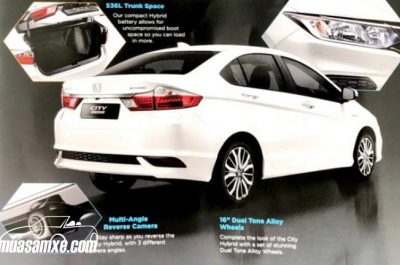 Đánh giá Honda City Hybrid 2017- 2018: Mẫu xe tiết kiệm nhiên liệu thế hệ mới