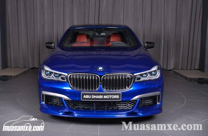 Cận cảnh BMW M760Li xDrive lên màu San Marino Blue cực chất