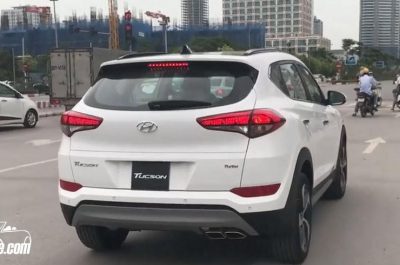 Bắt gặp Hyundai Tucson phiên bản mới trên đường chạy thử ở Hà Nội