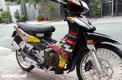 Cận cảnh Suzuki Sport độ đẹp đến từng chi tiết của một biket Việt