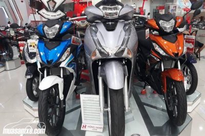 Thủ tục, lãi suất mua xe máy trả góp tại Hà Nội & TP.HCM năm 2018