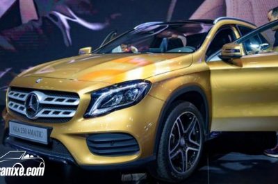 Giá xe Mercedes GLA 2018 chính thức từ 1,619 tỷ VNĐ tại Việt Nam