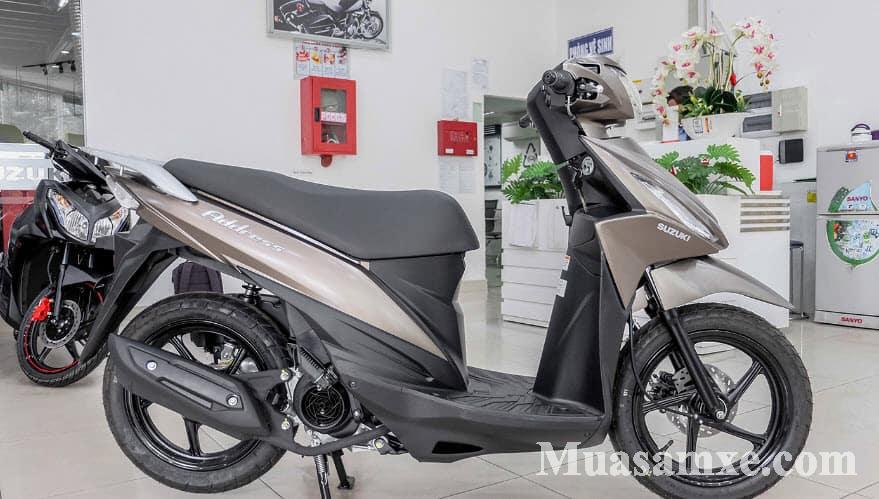 Xe máy Suzuki Let bản cập nhật giá 16 triệu đồng ra mắt