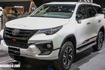 Cận cảnh Toyota Fortuner TRD Sportivo 2017 với thiết kế nội ngoại thất hoàn toàn mới