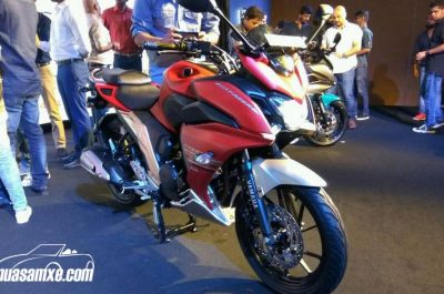 Cận cảnh Yamaha Fazer 25 2018 mẫu mô tô giá rẻ vừa ra mắt tại Ấn Độ