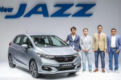 Honda Jazz Hybrid 2018 vừa ra mắt tại Malaysia với thiết kế mới