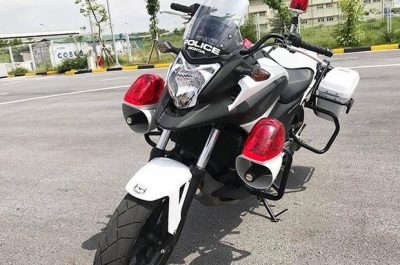 Cận cảnh Honda NC750 mẫu mô tô PKL dành riêng cho cảnh sát Việt