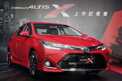 Toyota Corolla Altis X 2017 giá 584 triệu chính thức được bày bán trên thị trường