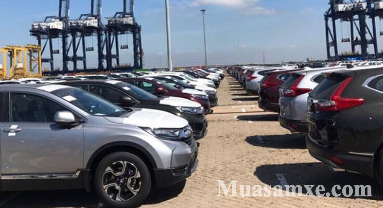 Hàng ngàn xe Honda CR-V 2018 đang nằm hải quan "chạy" Nghị định 116