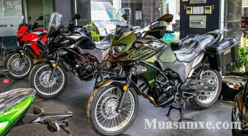 Kawasaki Versys-X300 2018 có mấy màu? giá bao nhiêu? đánh giá ảnh chi tiết