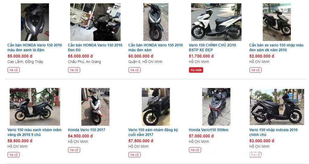 Đánh giá xe Honda Vario 150, hình ảnh chi tiết, giá bán thị trường