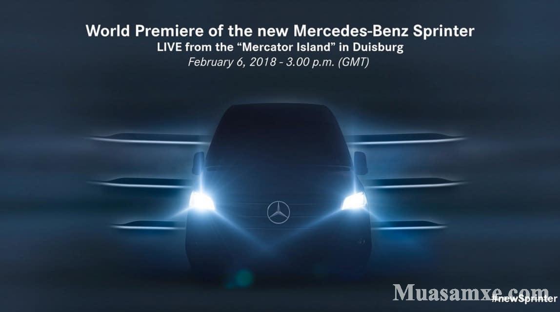 Mercedes Sprinter 2019, giá xe Mercedes, giá xe Sprinter 2019, đánh giá Mercedes Sprinter 2019