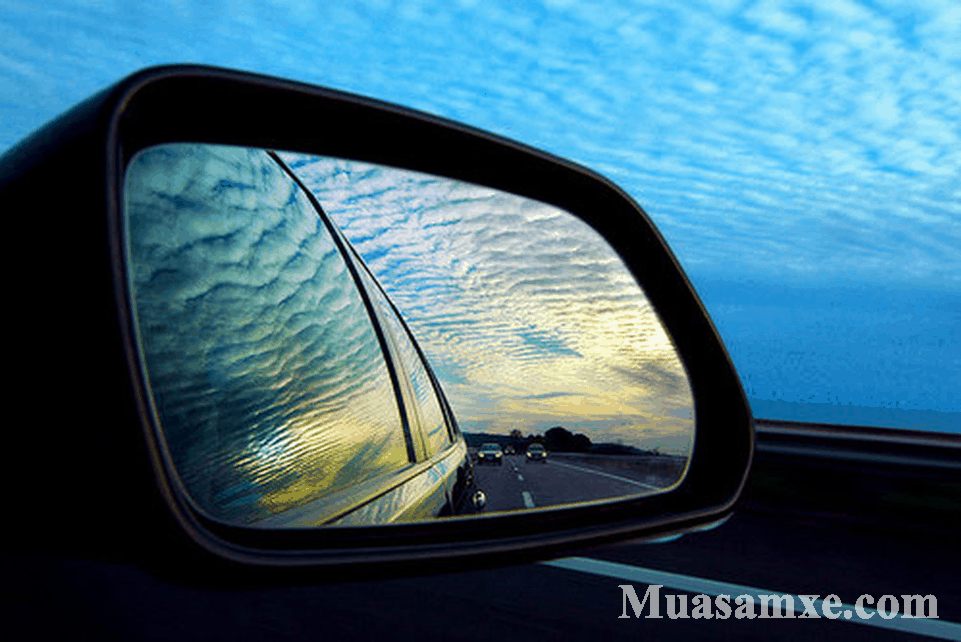điểm mù, kinh nghiệm lái xe, lái xe an toàn, điểm mù khi lái xe, gương chiếu hậu