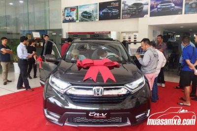 Rò rỉ giá xe Honda CR-V 7 chỗ 2018 sau khi hưởng thuế nhập khẩu 0% tại đại lý