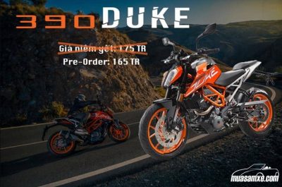 Giá xe KTM 390 Duke 2018 kèm thông số kỹ thuật chính thức
