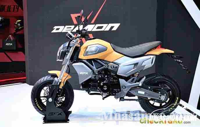 Giới thiệu Minibike GPX Demon X 125 đối thủ sừng sỏ Honda MSX 125   CafeAutoVn