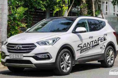 Giá xe Hyundai Santafe 2018 lăn bánh ra biển mới nhất tại đại lý