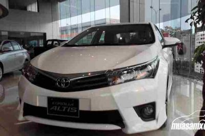 Toyota Altis mới bị triệu hồi tại Việt Nam để khắc phục lỗi túi khí